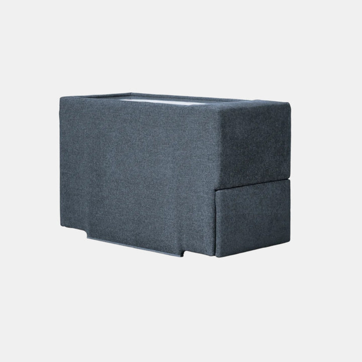 Modmax 6-Piece Fabric Sectional Sofa With Corner Chaise &amp; Audio System Console - Ink | Signature Design By Ashley