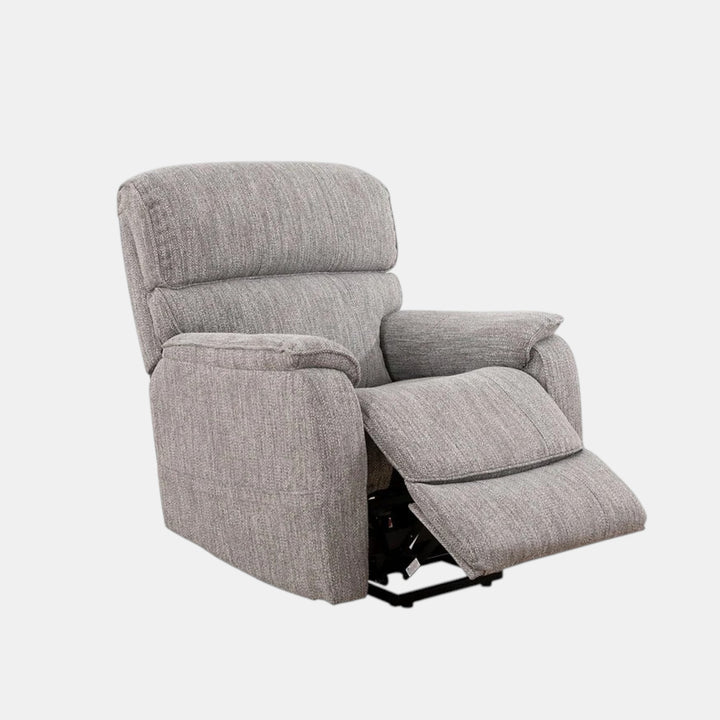 Kyle Grey Power Lift Recliner Chair In Fabric Upholstery - Additional View