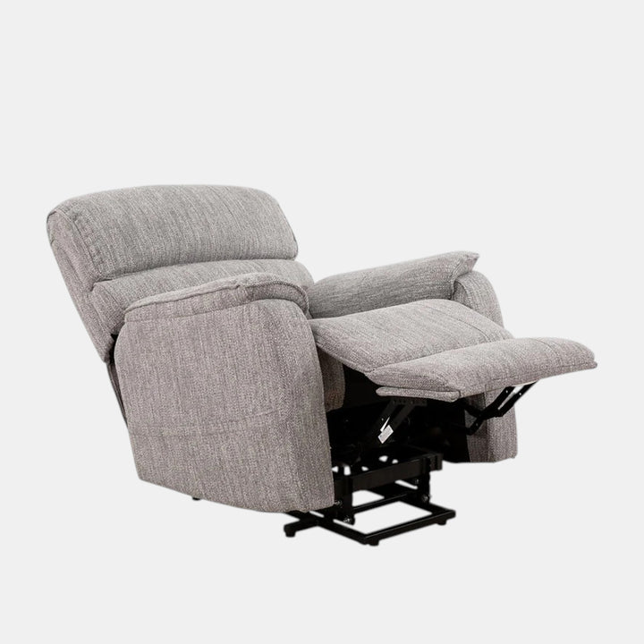 Kyle Grey Power Lift Recliner Chair In Fabric Upholstery - Additional View