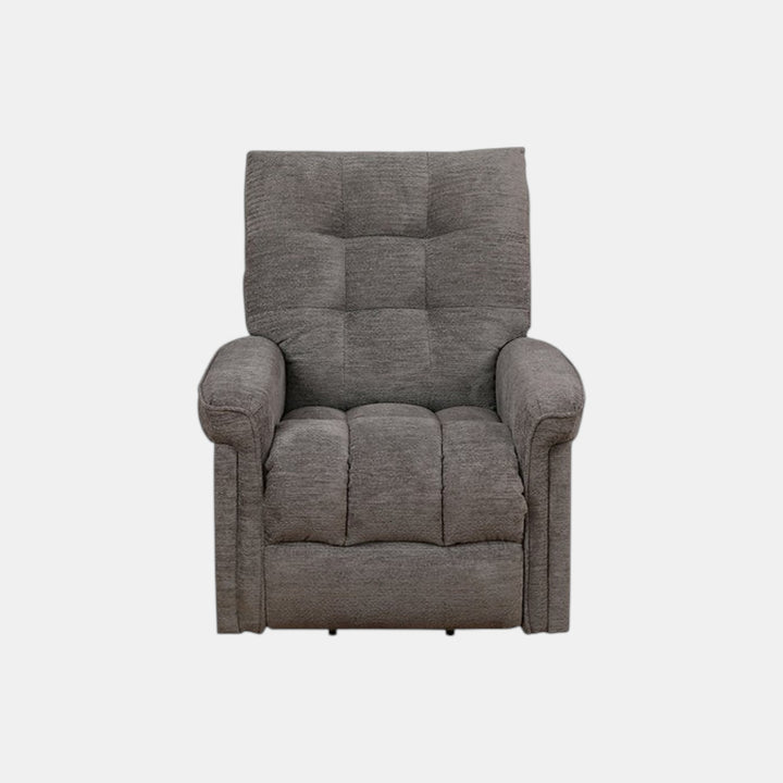 Wesley Grey Power Recliner Chair In Fabric Upholstery - Additional View