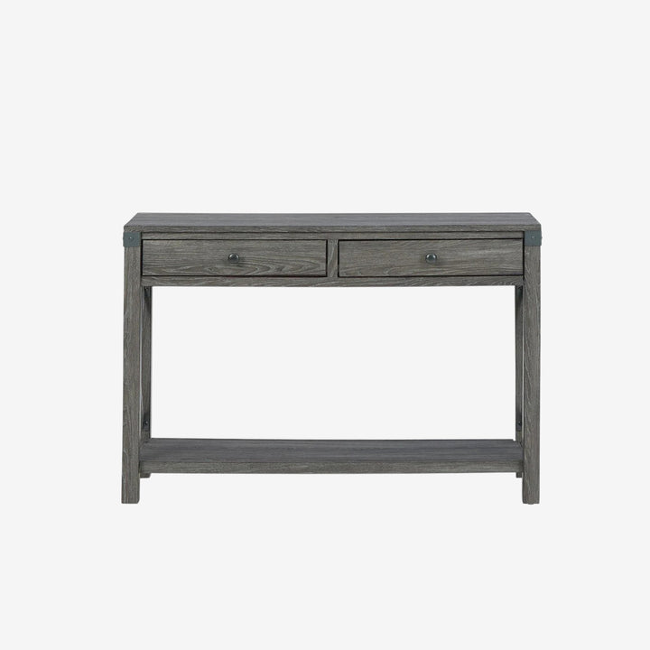 T175-4 Freedan Wooden Sofa/ Console Table - Greyish Brown | Signature Design By Ashley