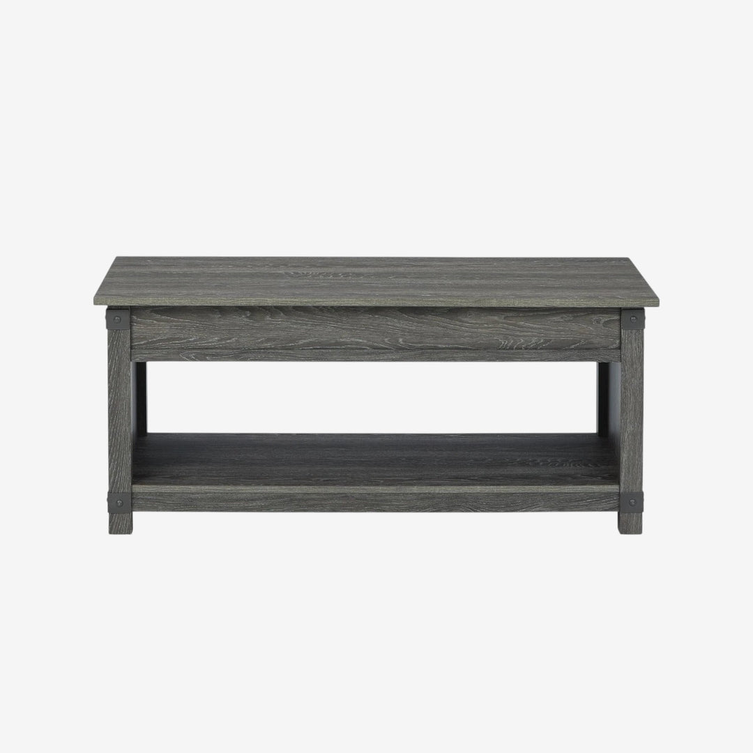 T175-9 Freedan Lift Top Coffee Table With Storage - Greyish Brown | Signature Design By Ashley