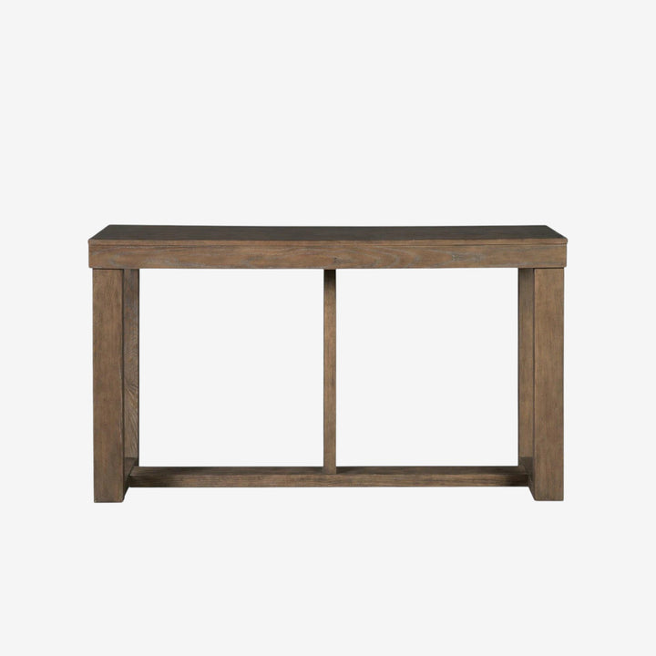 T471-4 Cariton Wooden Sofa/ Console Table - Greyish Brown | Signature Design By Ashley