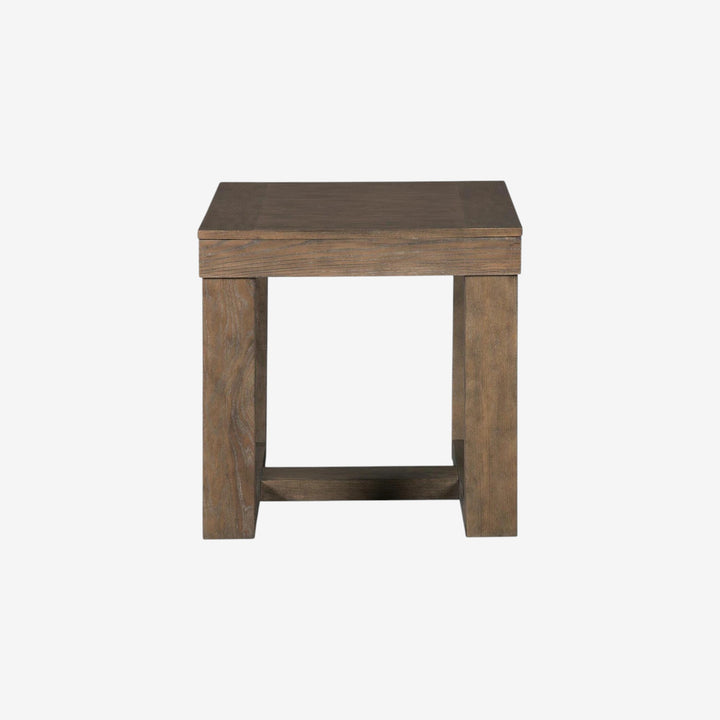 T471-2 Cariton Wooden End Table - Greyish Brown | Signature Design By Ashley