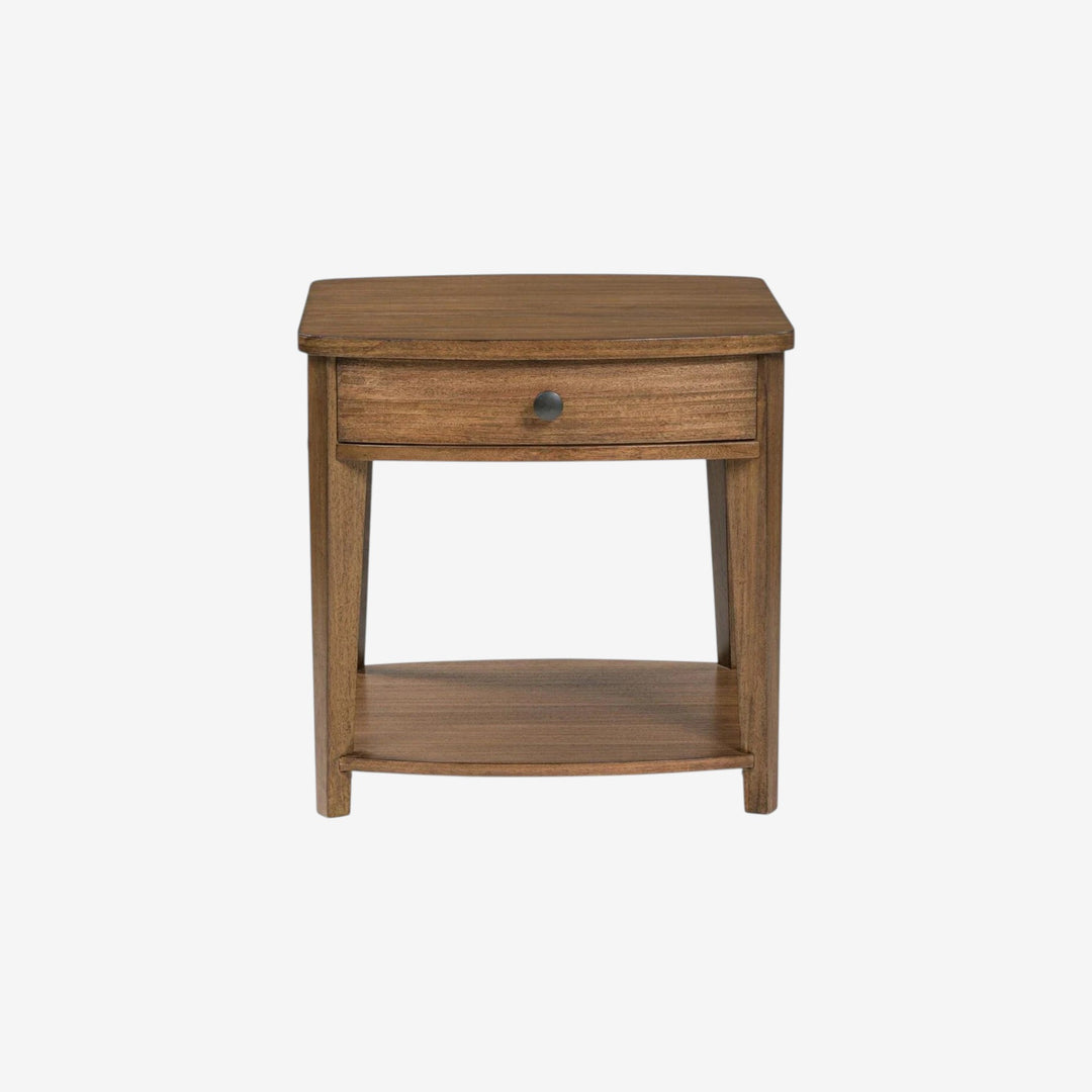 T513-3 Burkbyer Wooden End Table - Brown | Signature Design By Ashley