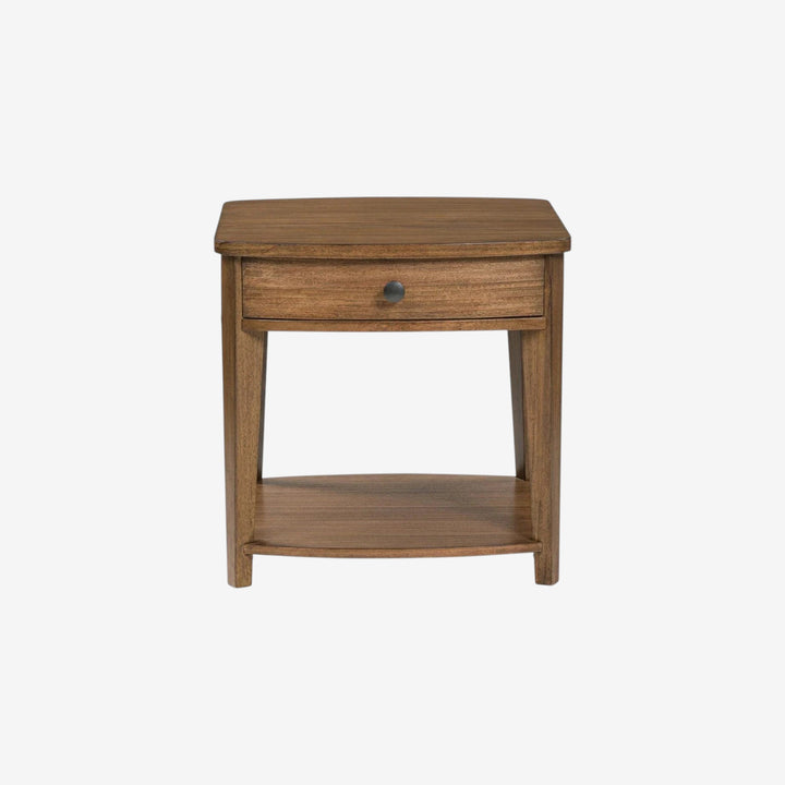 T513-3 Burkbyer Wooden End Table - Brown | Signature Design By Ashley