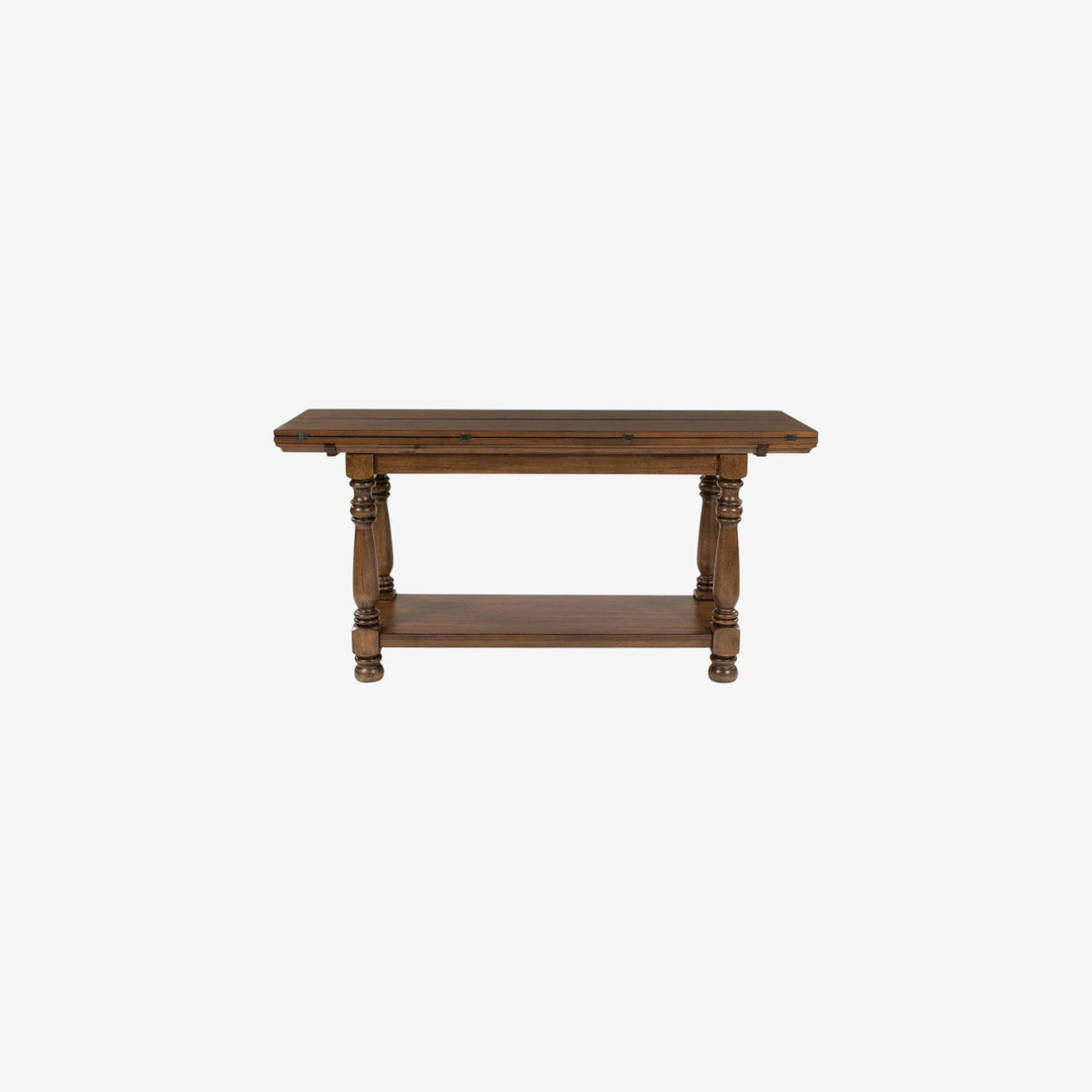 T609-4 Sturlayne Flip Top Sofa Table - Brown | Signature Design By Ashley