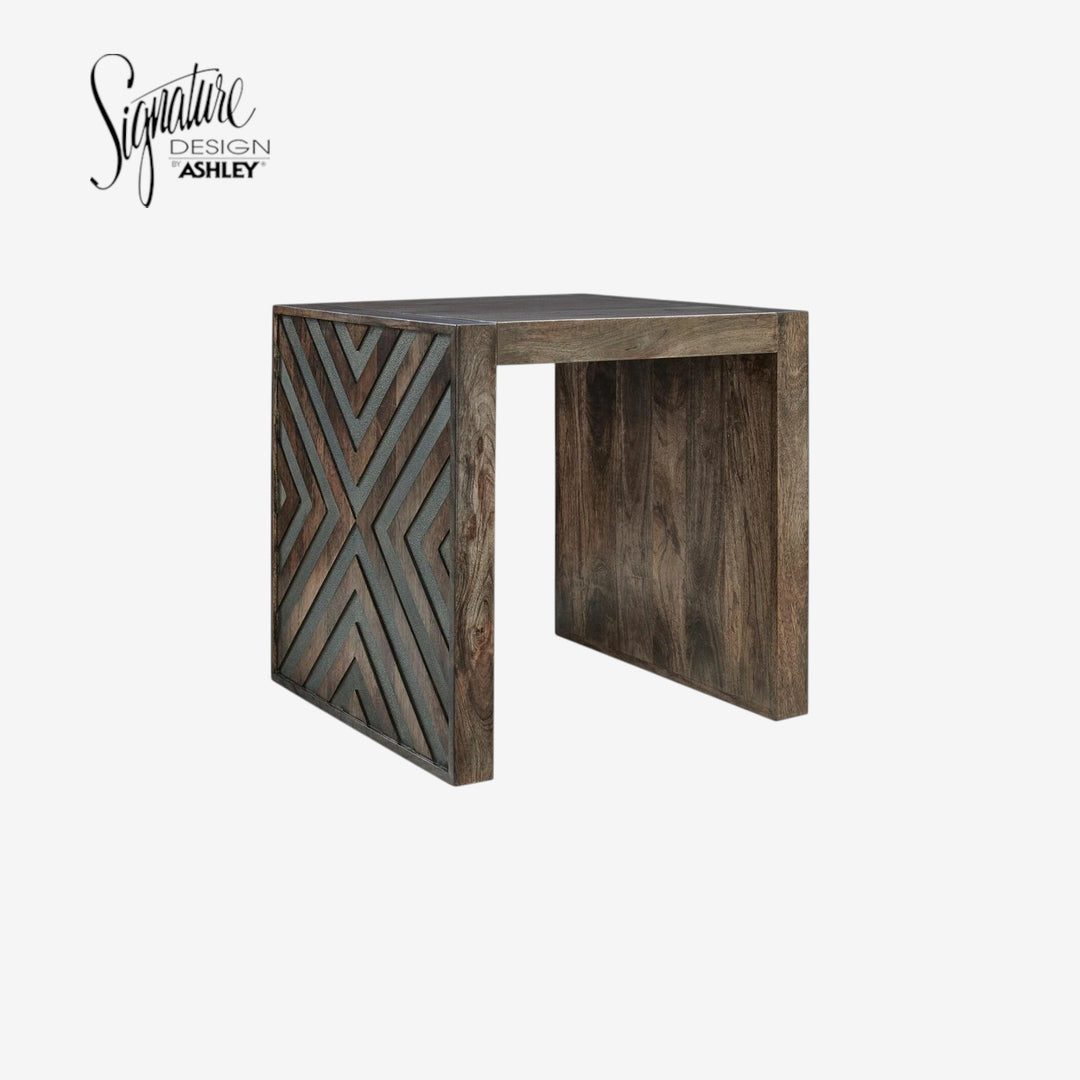 T567-2 Dreggan Wooden End Table - Brown | Signature Design By Ashley