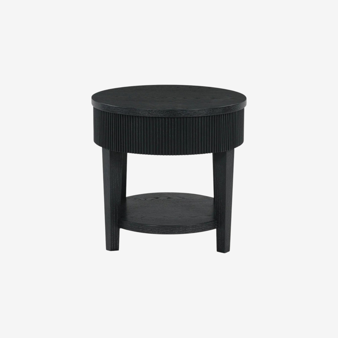 T551-6 Marstream Wooden End Table - Black | Signature Design By Ashley
