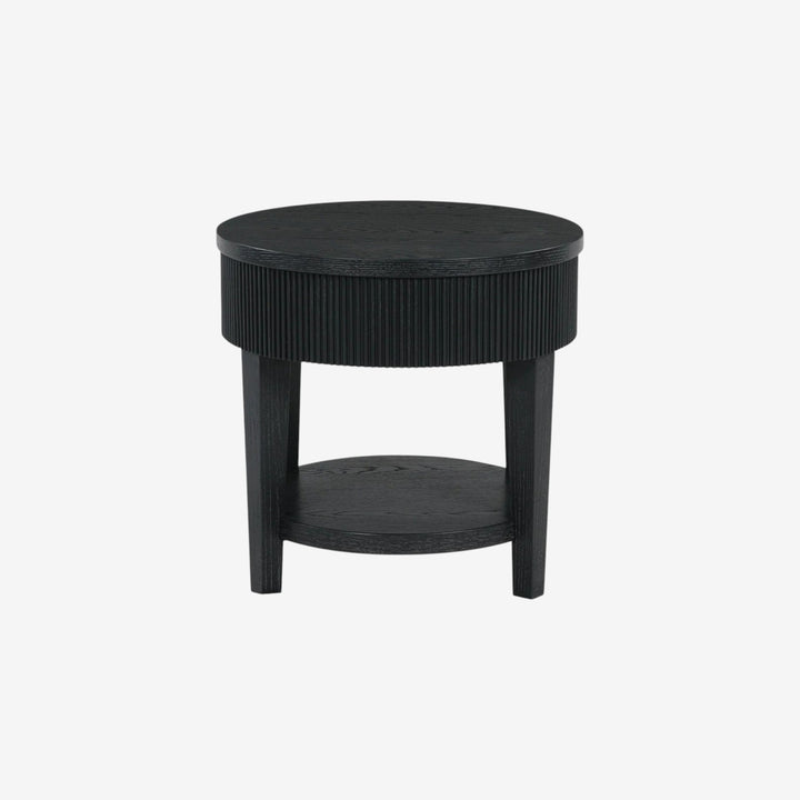 T551-6 Marstream Wooden End Table - Black | Signature Design By Ashley