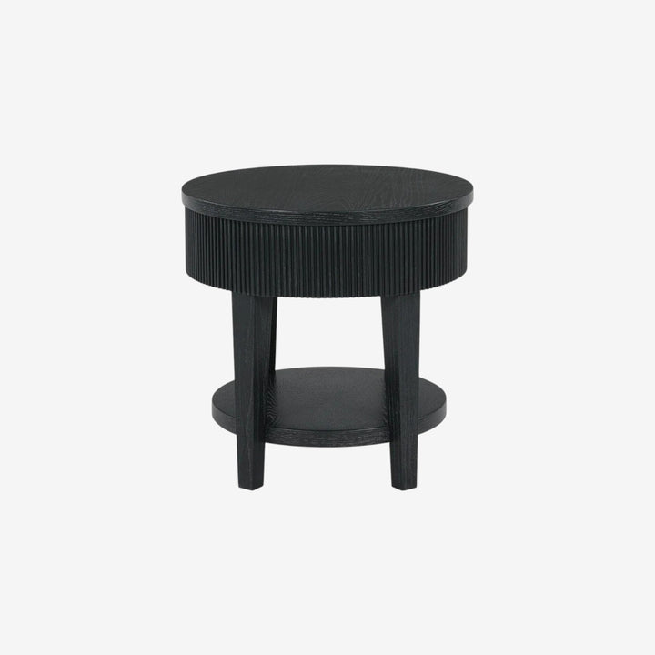 T551-6 Marstream Wooden End Table - Black | Signature Design By Ashley