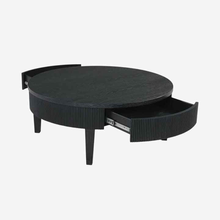 T551-8 Marstream Wooden Coffee Table - Black | Signature Design By Ashley