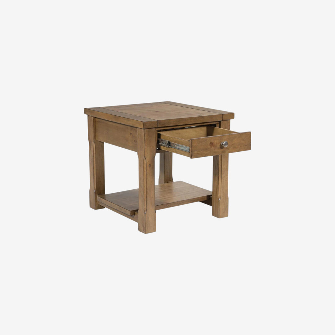 T539-3 Vandenmore Wooden End Table - Medium Brown | Signature Design By Ashley