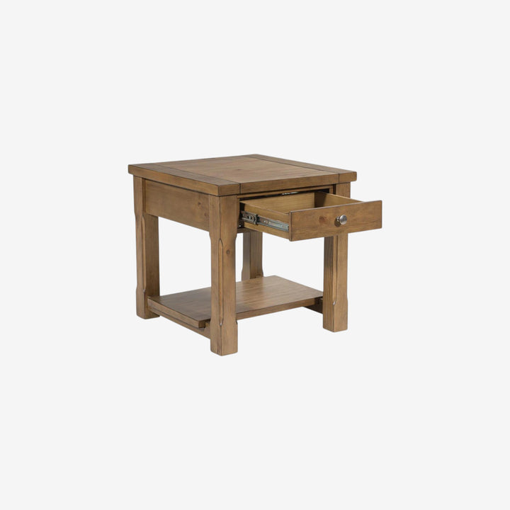 T539-3 Vandenmore Wooden End Table - Medium Brown | Signature Design By Ashley