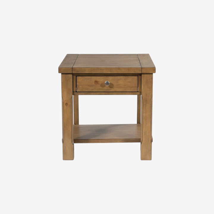 T539-3 Vandenmore Wooden End Table - Medium Brown | Signature Design By Ashley