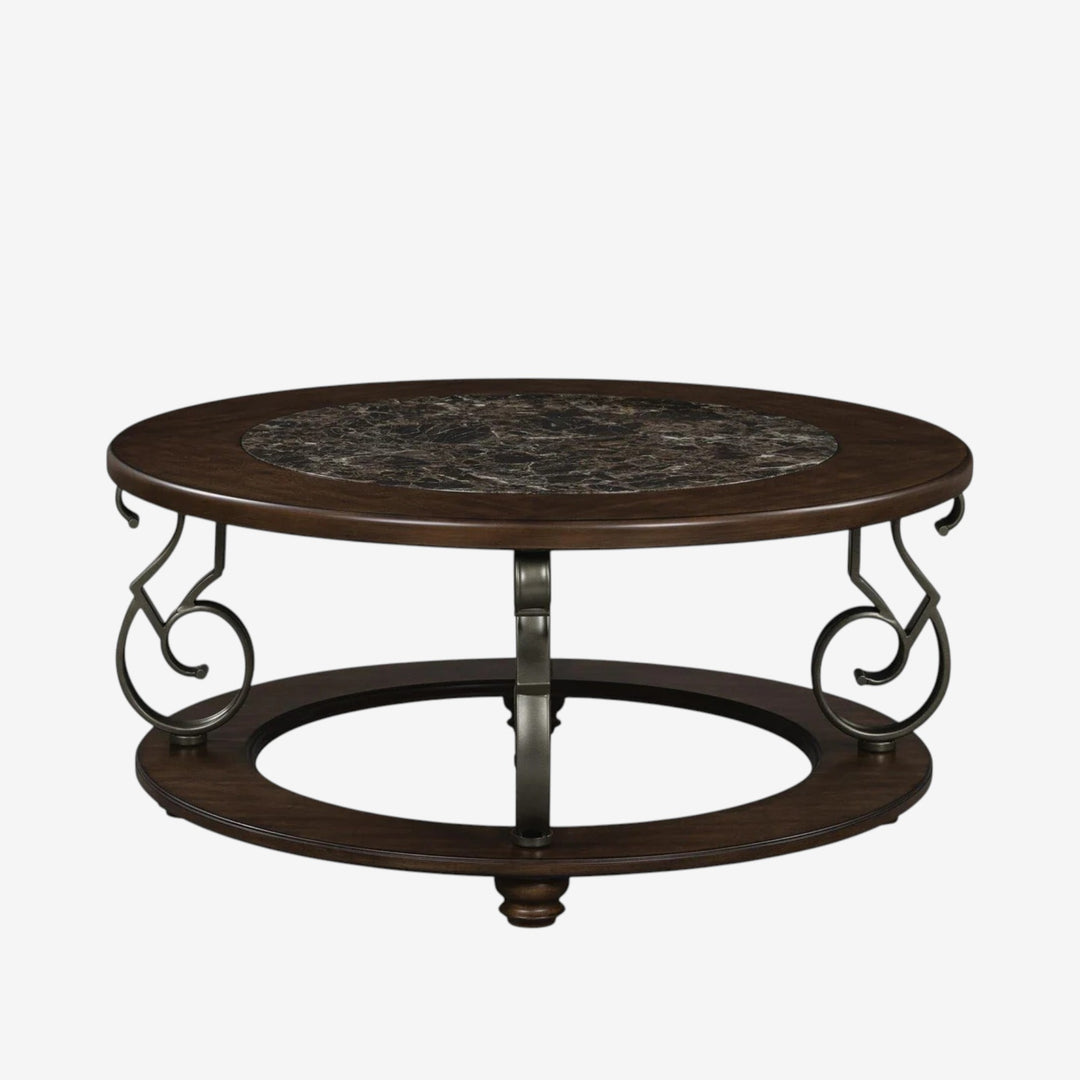 T623-8 Frallyn Coffee Table - Dark Brown | Signature Design By Ashley