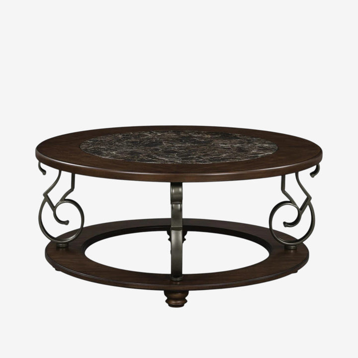 T623-8 Frallyn Coffee Table - Dark Brown | Signature Design By Ashley