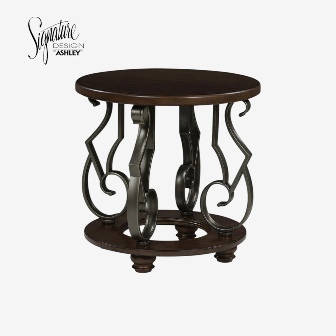 T623-6 Frallyn End Table - Dark Brown | Signature Design By Ashley