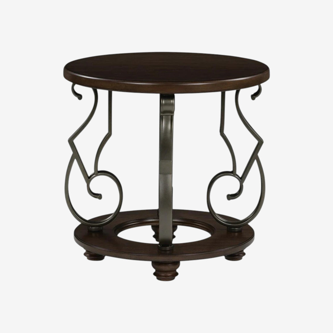 T623-6 Frallyn End Table - Dark Brown | Signature Design By Ashley