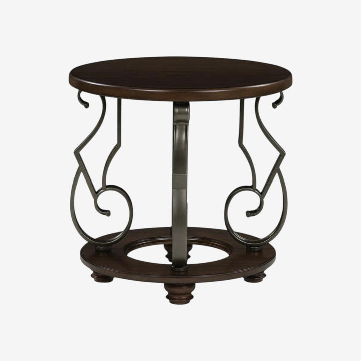 T623-6 Frallyn End Table - Dark Brown | Signature Design By Ashley
