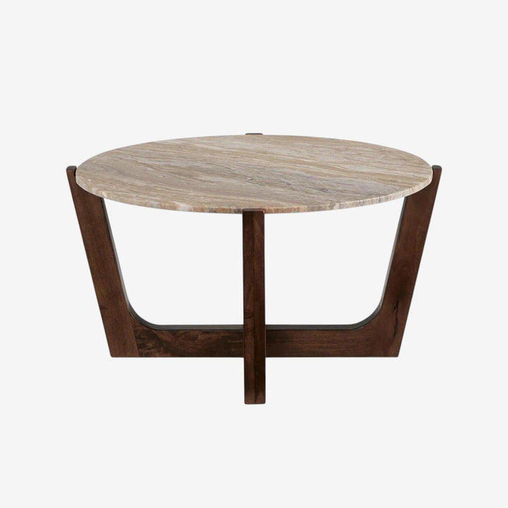 T667-8 Tanidore Coffee Table With Marble Top - Warm Brown | Signature Design By Ashley