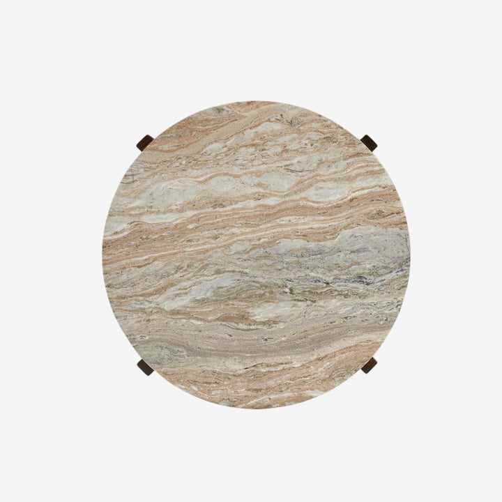 T667-8 Tanidore Coffee Table With Marble Top - Warm Brown | Signature Design By Ashley