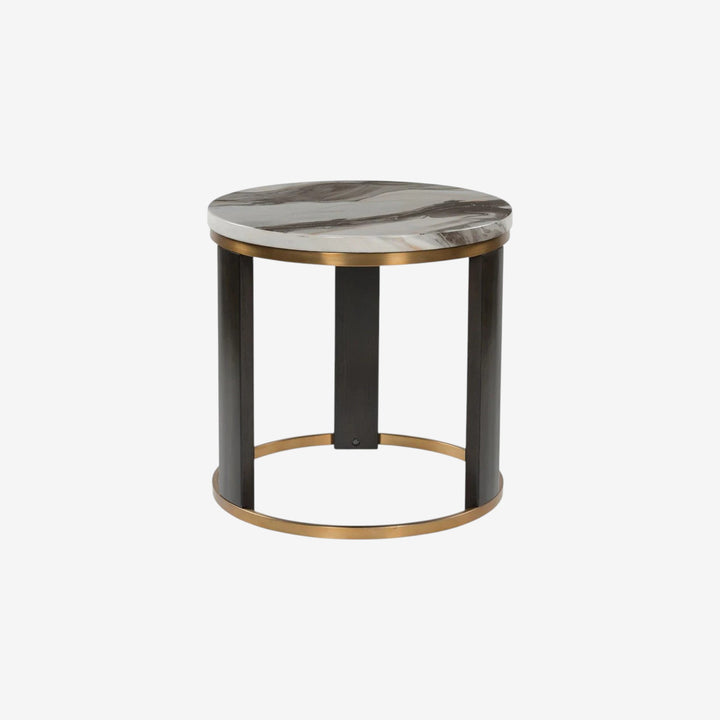 T671-6 Jazmore End Table - Brown/ Brass | Signature Design By Ashley