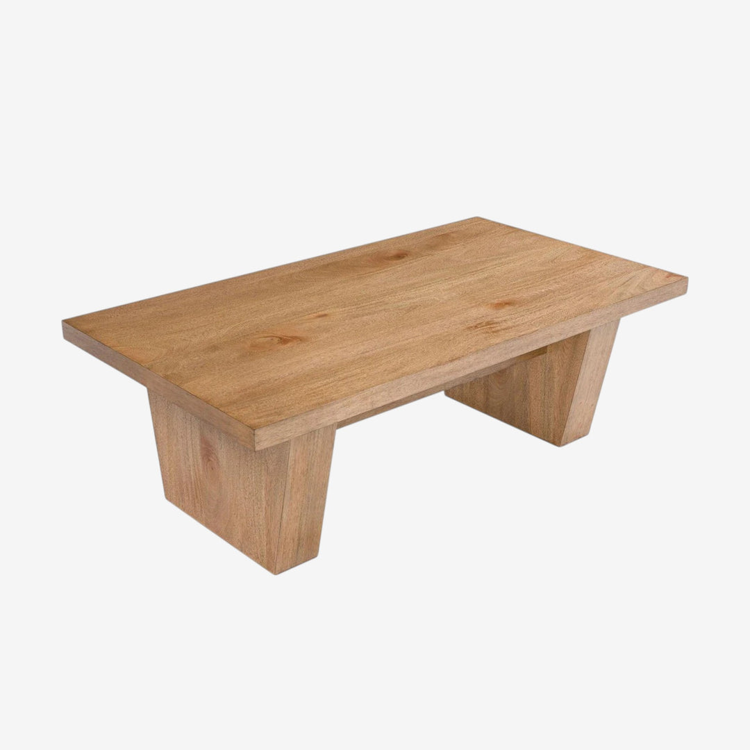T674-1 Kristiland Wooden Coffee Table - Light Brown | Signature Design By Ashley
