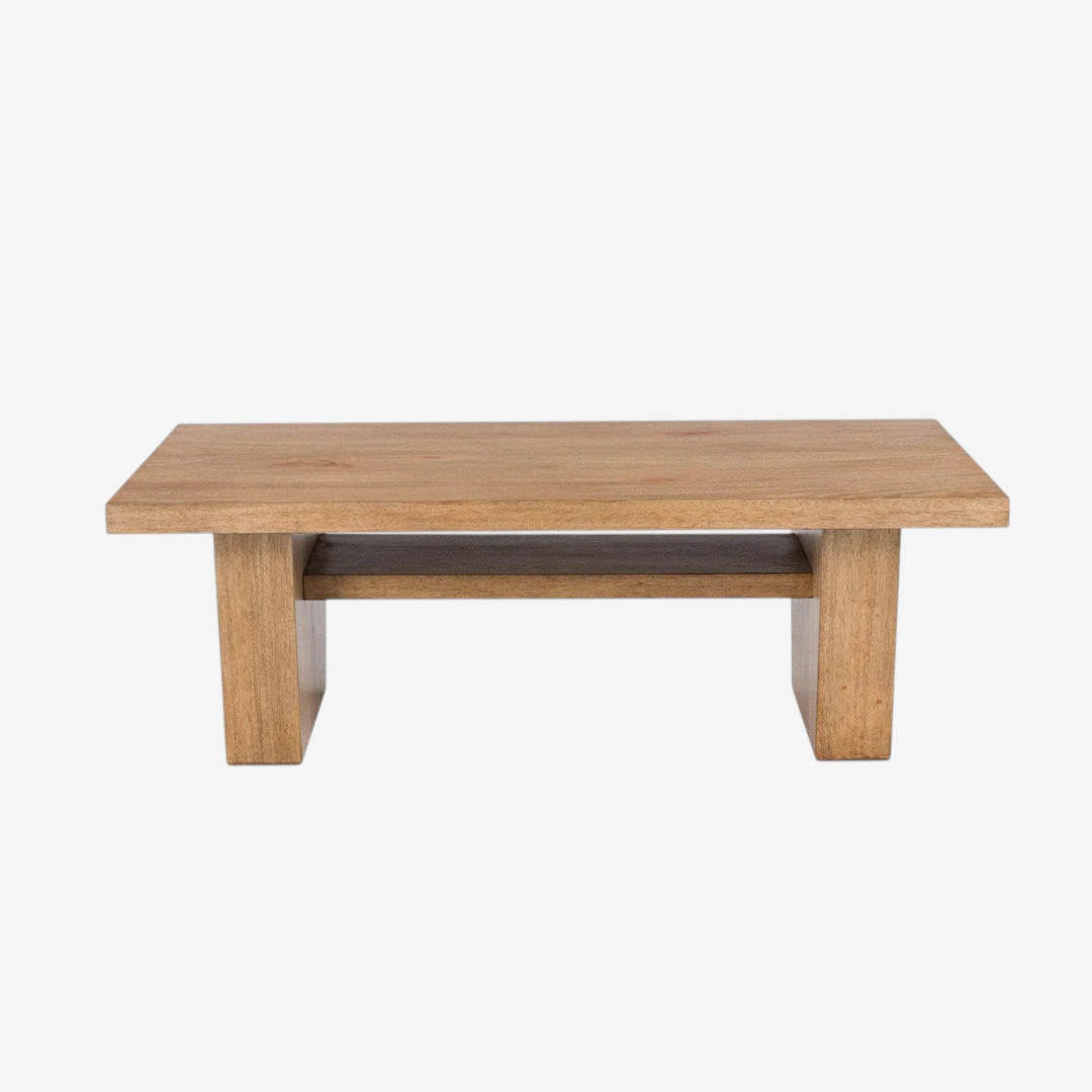 T674-1 Kristiland Wooden Coffee Table - Light Brown | Signature Design By Ashley