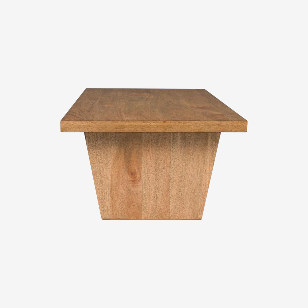 T674-1 Kristiland Wooden Coffee Table - Light Brown | Signature Design By Ashley