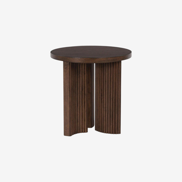 T689-6 Korestone Wooden End Table - Dark Brown | Signature Design By Ashley