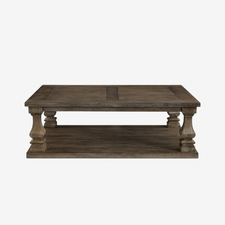 T776-1 Johnelle Wooden Coffee Table - Grey | Signature Design By Ashley
