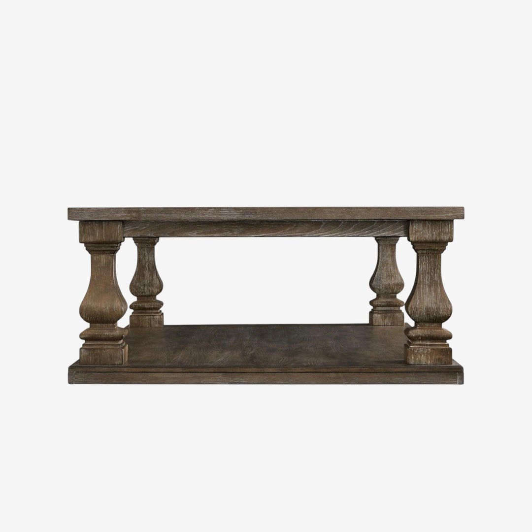 T776-1 Johnelle Wooden Coffee Table - Grey | Signature Design By Ashley