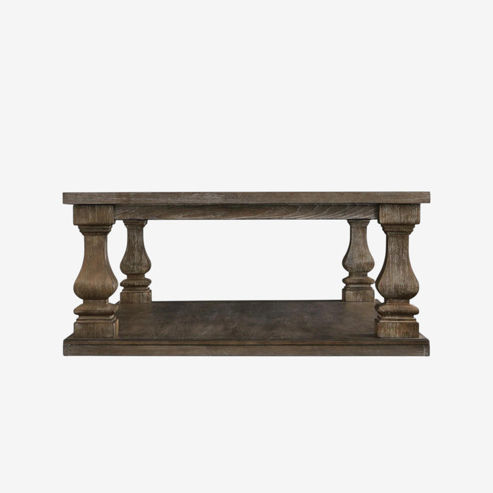 T776-1 Johnelle Wooden Coffee Table - Grey | Signature Design By Ashley