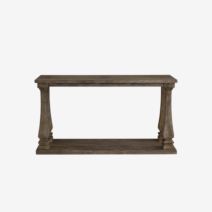 T776-4 Johnelle Wooden Sofa Table - Grey | Signature Design By Ashley