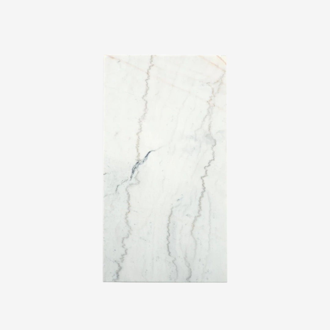 T779-1 Burkhaus Coffee Table With Marble Top - White/ Dark Brown | Signature Design By Ashley