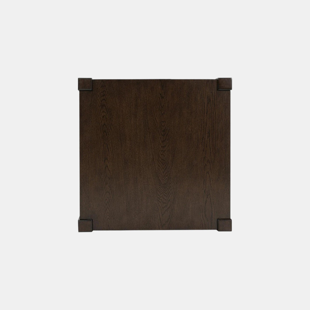 T856-2 Breckington Wooden End Table - Dark Brown | Signature Design By Ashley