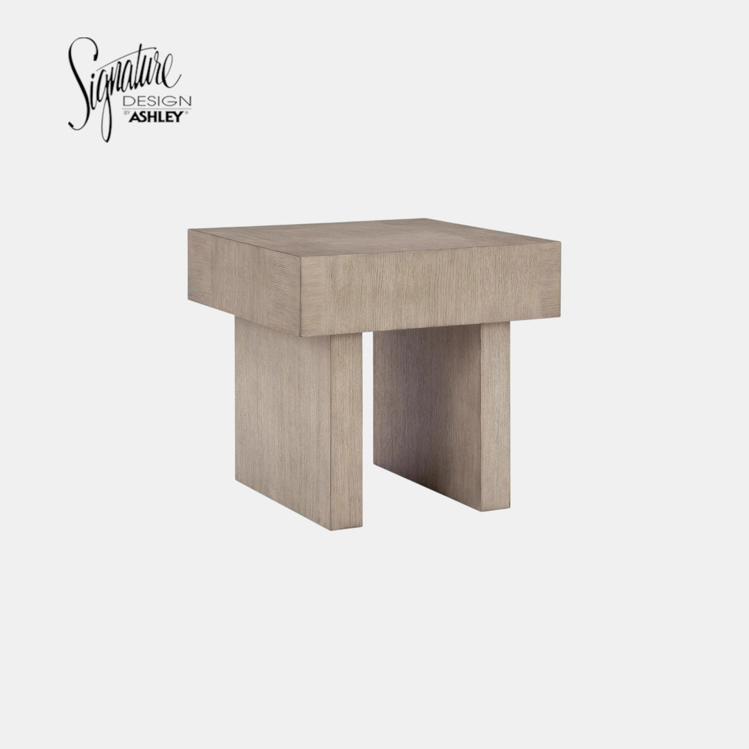 T922-2 Jorlaina Wooden End Table - Light Greyish Brown | Signature Design By Ashley