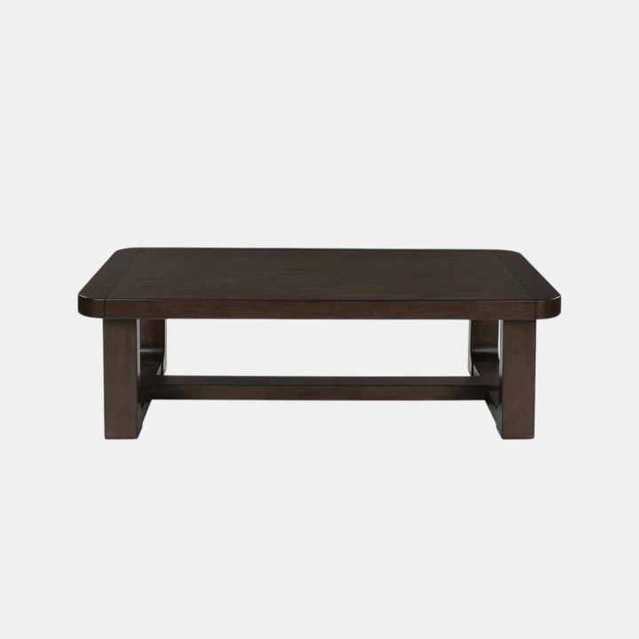 T856-1 Breckington Wooden Coffee Table - Dark Brown | Signature Design By Ashley