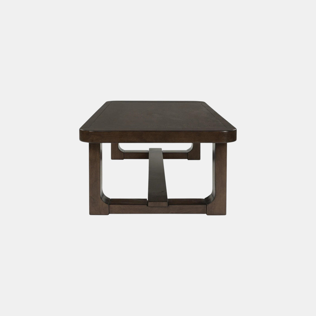 T856-1 Breckington Wooden Coffee Table - Dark Brown | Signature Design By Ashley