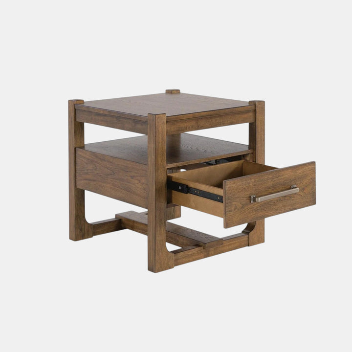 T974-2 Cabalynn Wooden End Table - Light Brown | Signature Design By Ashley