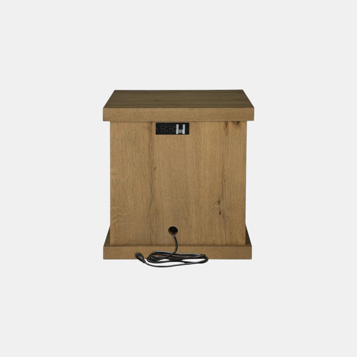 T839-7 Brinstead Chairside End Table - Light Brown | Signature Design By Ashley