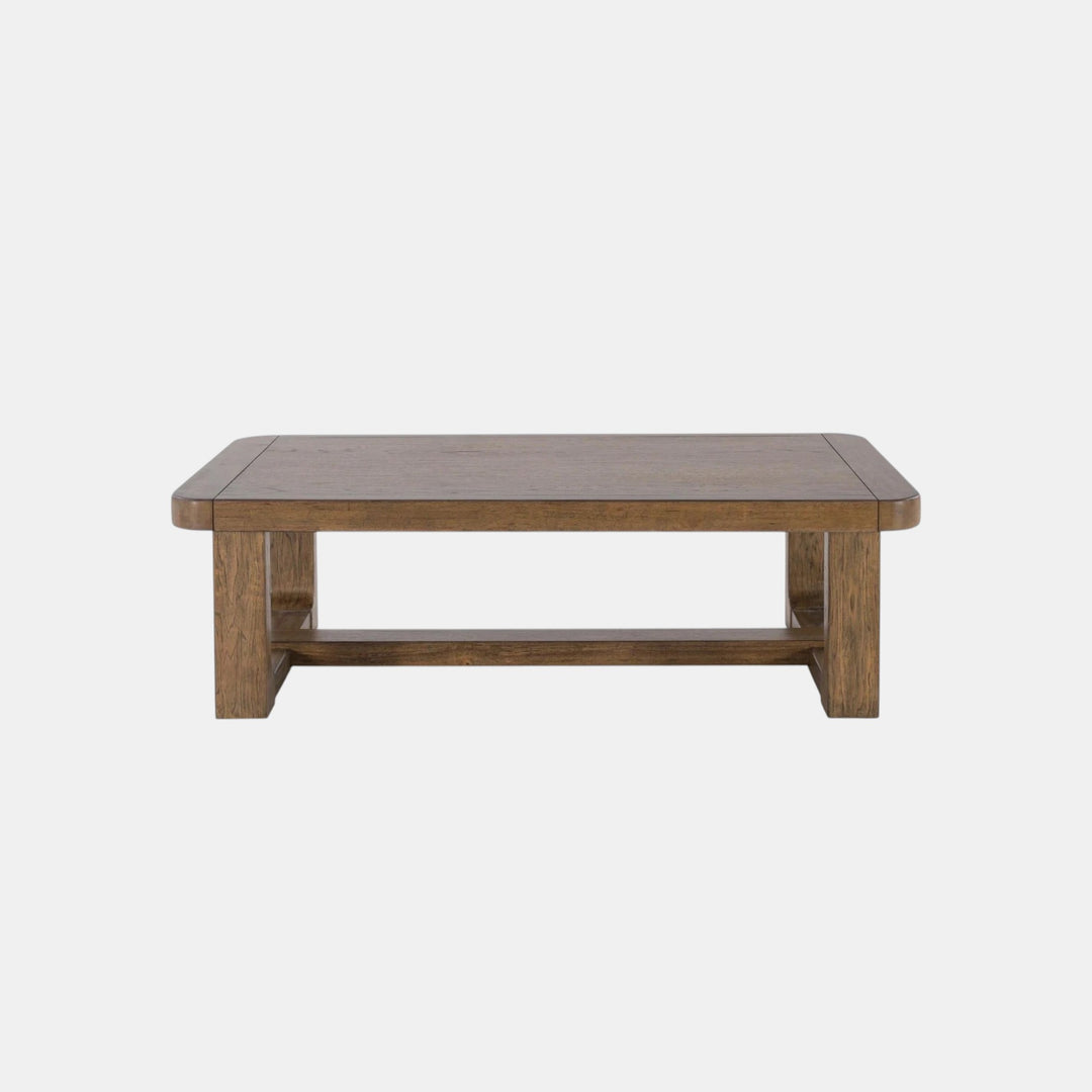 T974-1 Cabalynn Wooden Coffee Table - Light Brown | Signature Design By Ashley