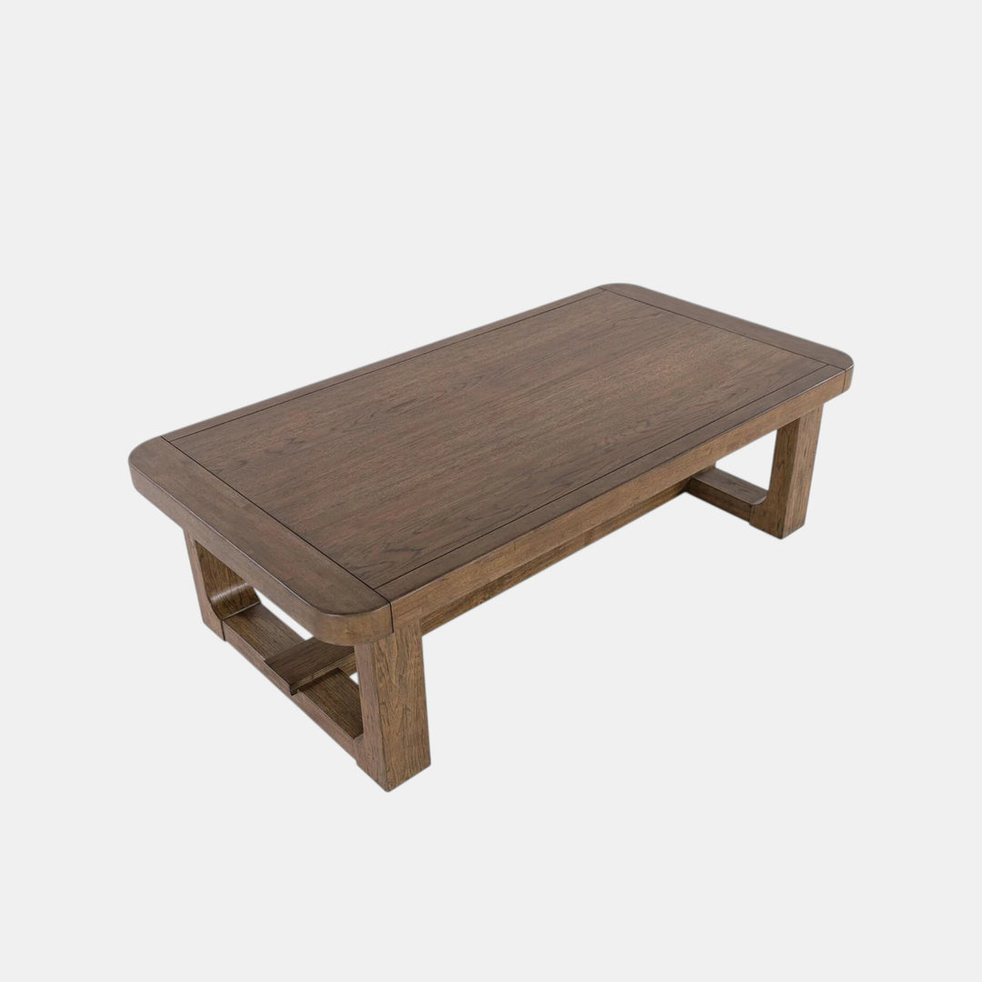 T974-1 Cabalynn Wooden Coffee Table - Light Brown | Signature Design By Ashley