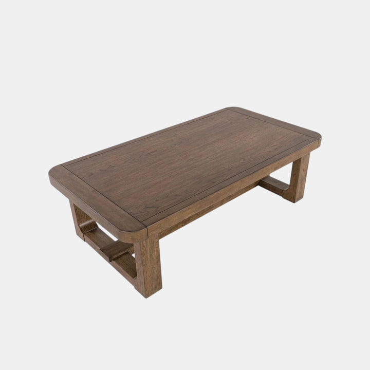 T974-1 Cabalynn Wooden Coffee Table - Light Brown | Signature Design By Ashley