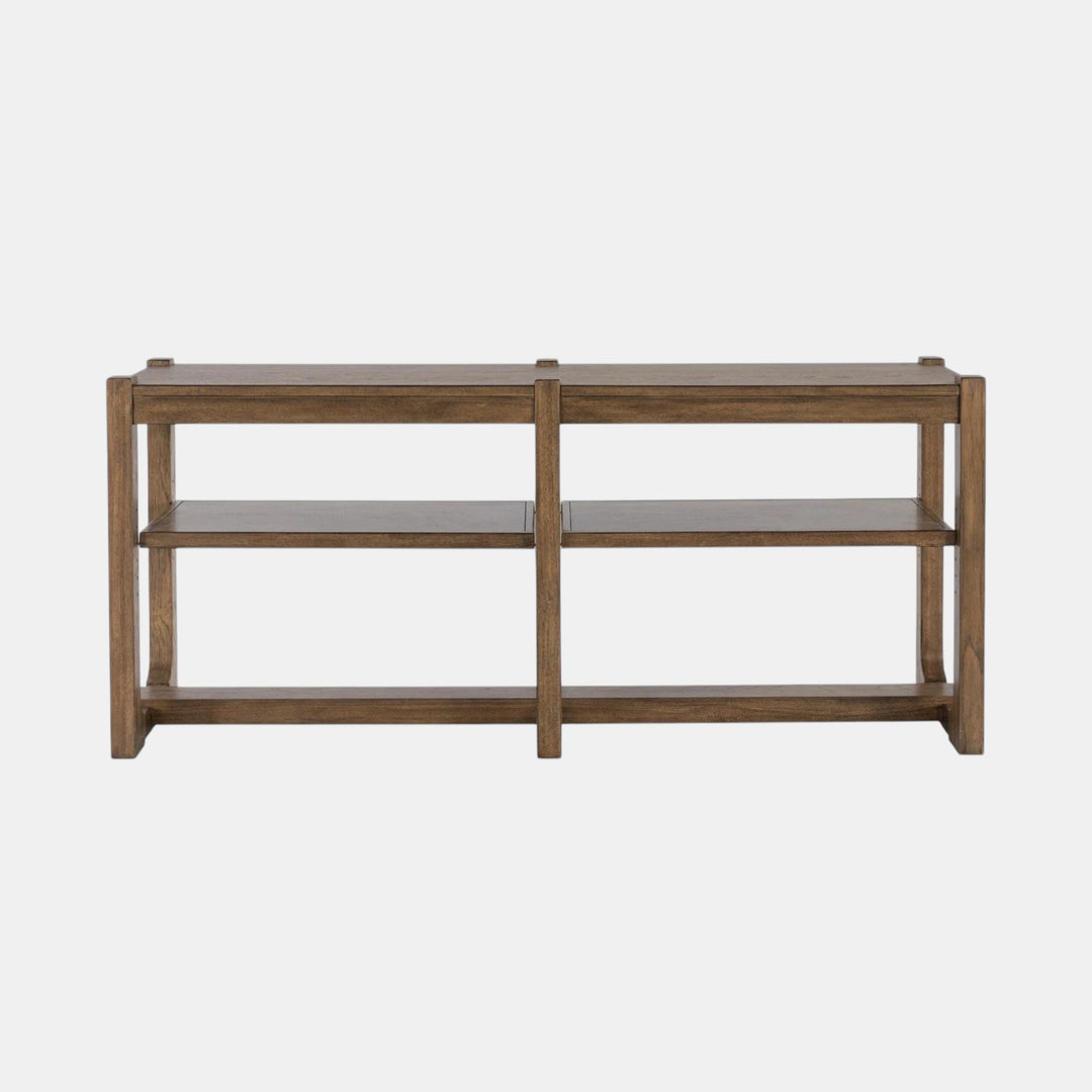 T974-4 Cabalynn Wooden Sofa Table - Light Brown | Signature Design By Ashley