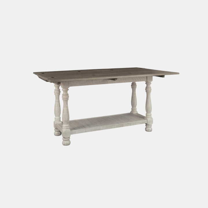 T814-4 Havalance Flip Top Sofa/ Console Table - Grey/ White | Signature Design By Ashley