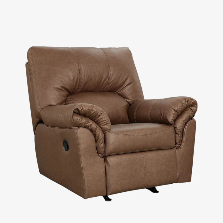 PC2770425 WillowBend Rocker Recliner Chair In Leather Upholstery - Caramel | Signature Design By Ashley