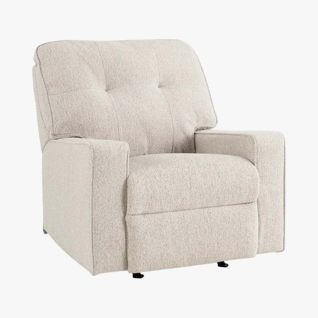 PC2920325 Larimer Rocker Recliner Chair In Fabric Upholstery - Stone | Signature Design By Ashley