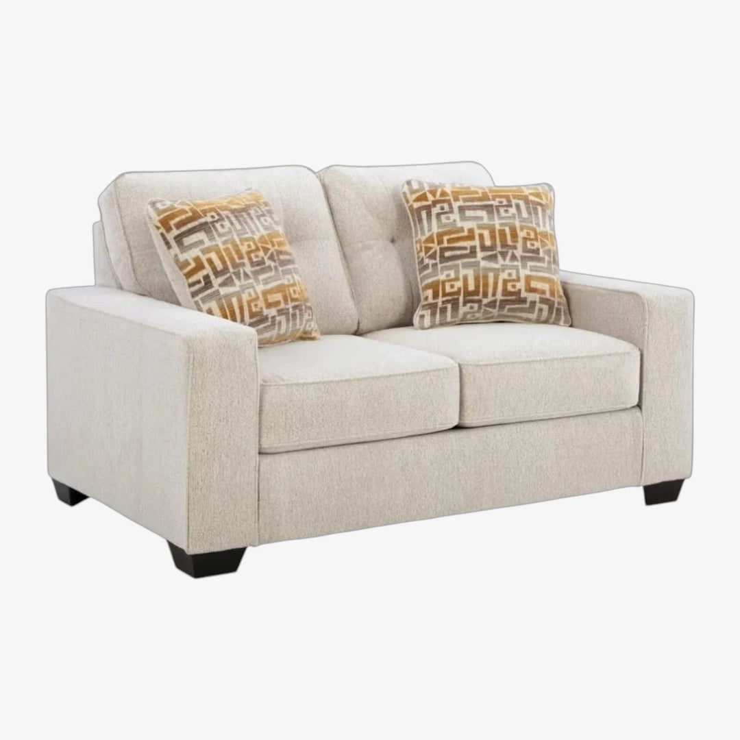 PC2920335 Larimer Loveseat In Fabric Upholstery - Stone | Signature Design By Ashley